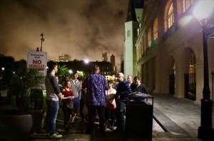 Go out for a tour of New Orleans at night to add a scare factor