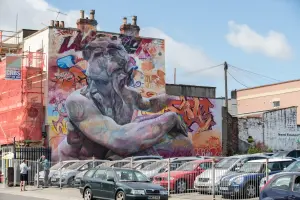 A walking tour of Brooklyn will certainly lead to the admiration of amazing graffiti and murals