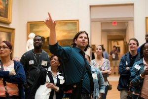 museum hack la team building activity