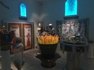 Figuring out the clues to escape the room