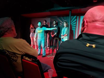 Have your team perform a comedy show