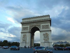 the Champs de Elysse