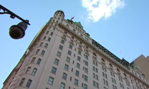 a large tall building