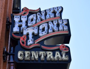 Honky Tonk Sign