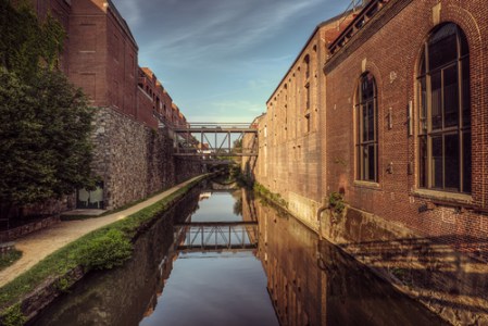 the Georgetown Canal
