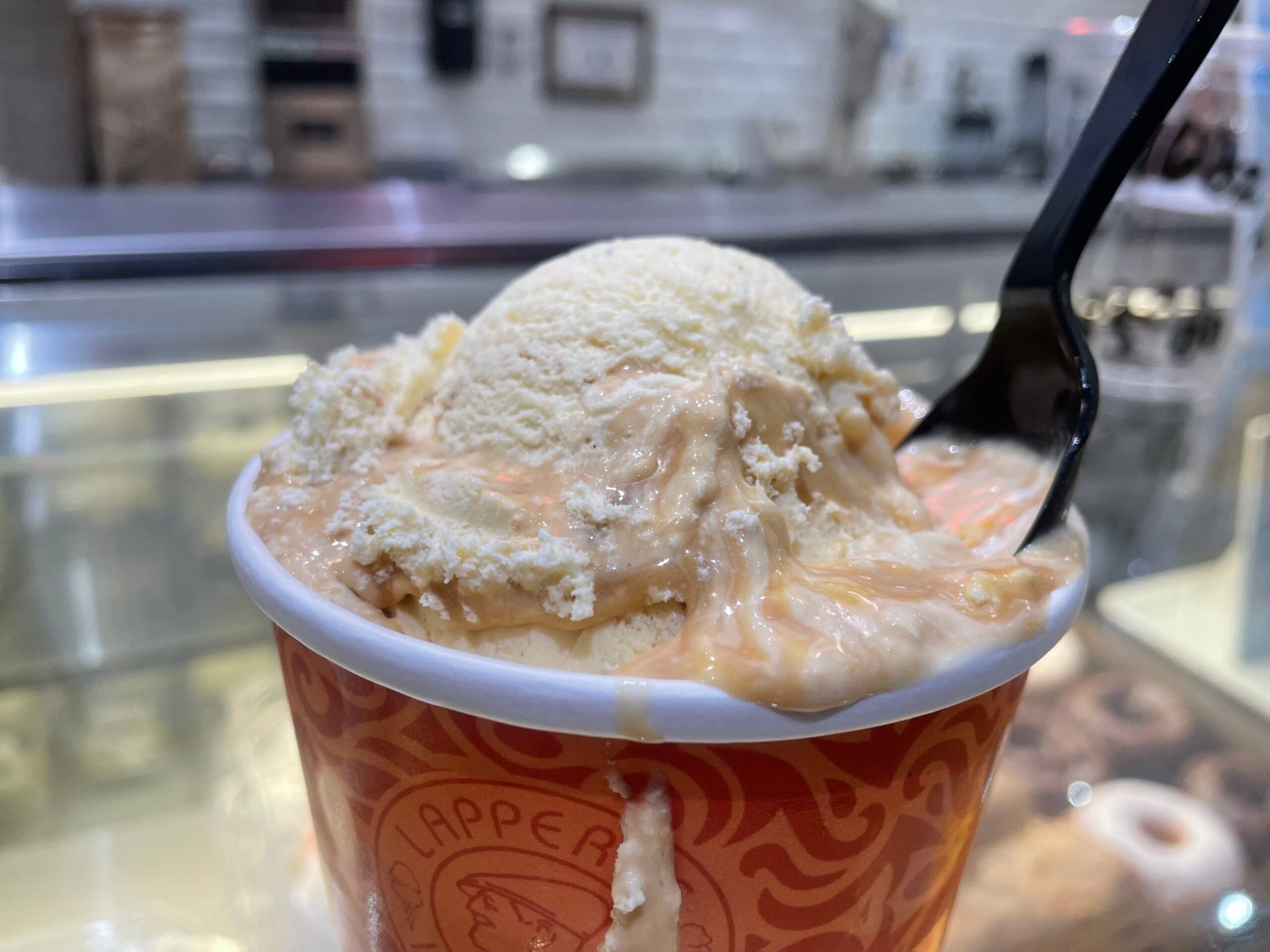 a close up of a coffee cup