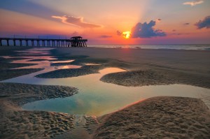 Sunrise over Tybee Island
