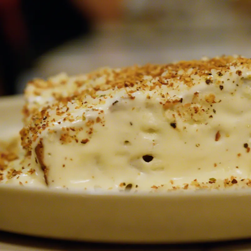 a piece of cake on a plate