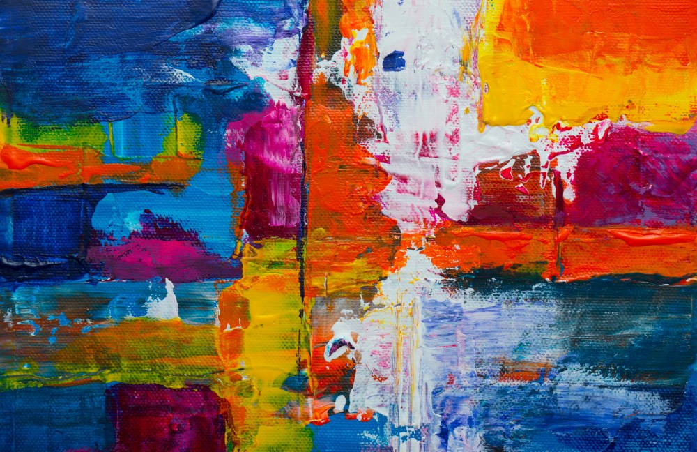 colorful abstract contemporary art